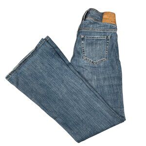 Aeropostale Womens Low Rise Flare Jeans 00 Reg Comfortable Stylish Denim